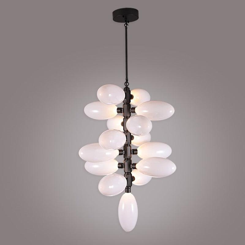 Escamoles Vertical Long Grape Chandelier-Vancei