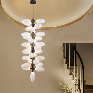 Escamoles Vertical Long Grape Chandelier-Vancei