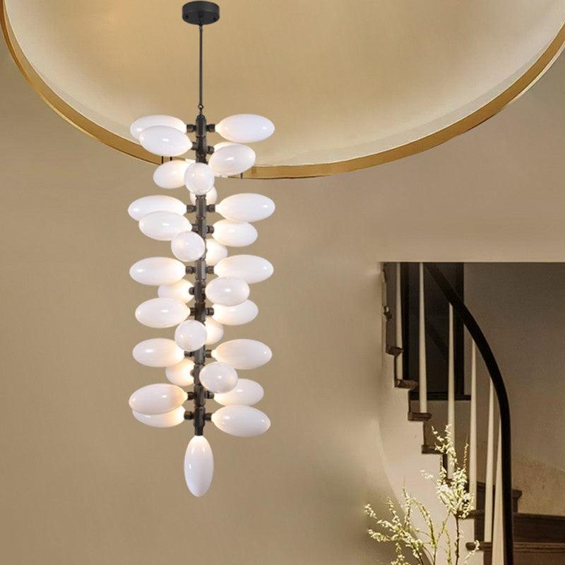 Escamoles Vertical Long Grape Chandelier-Vancei