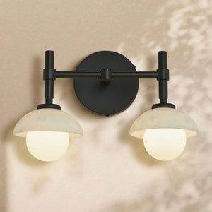 Glowen Alabaster Double Wall Sconce