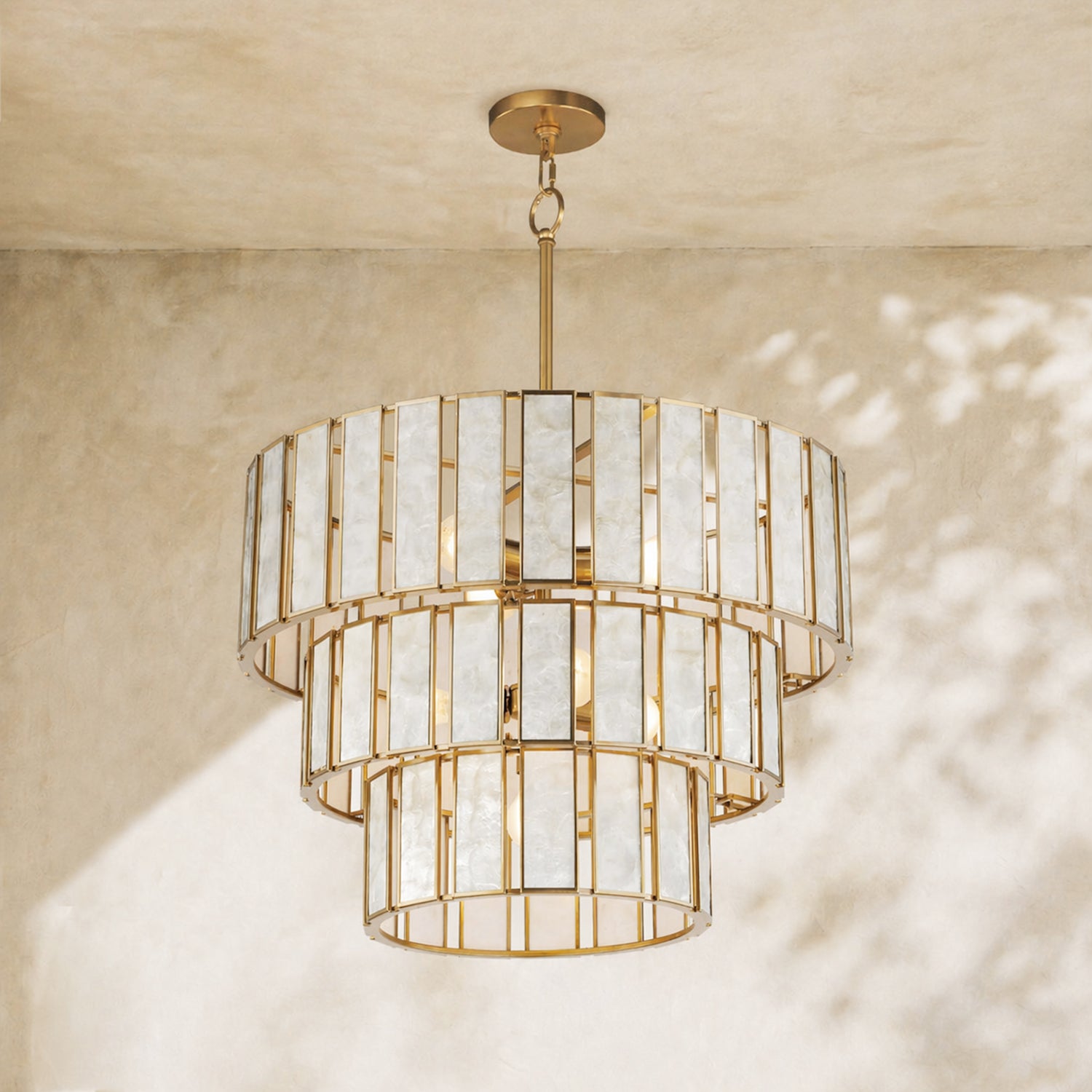 Elanger Round 3-Tier Chandelier