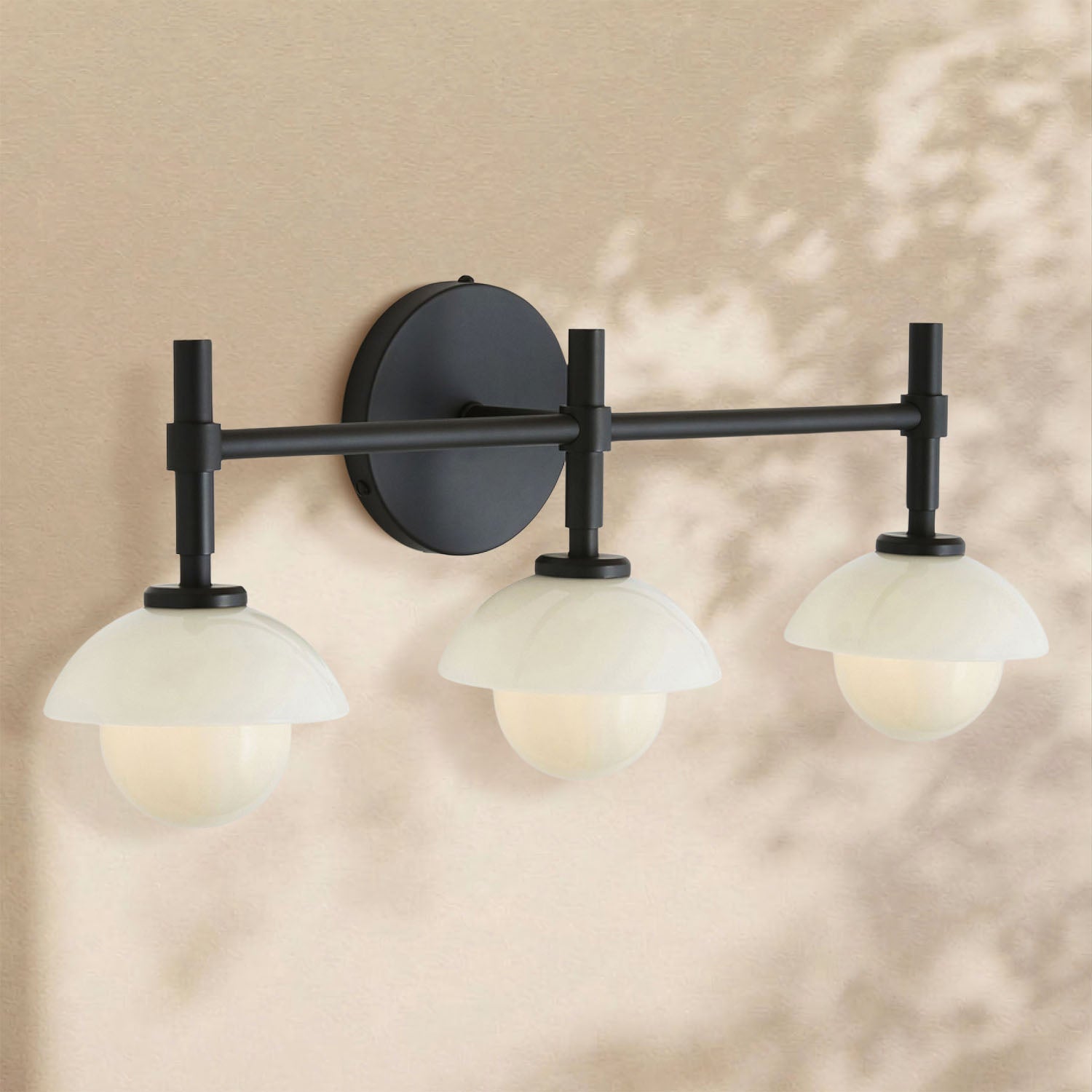 Glowen Alabaster Triple Wall Sconce
