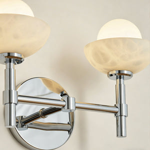 Glowen Alabaster Double Wall Sconce