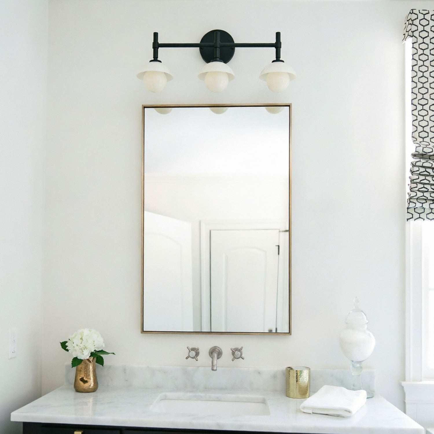 Glowen Alabaster Triple Wall Sconce