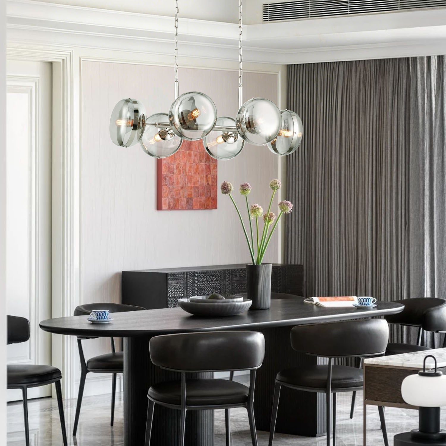 Norako Glass Linear Chandelier