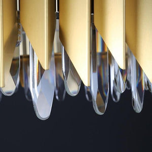 Flavian Halo Crystal Chandelier-Vancei
