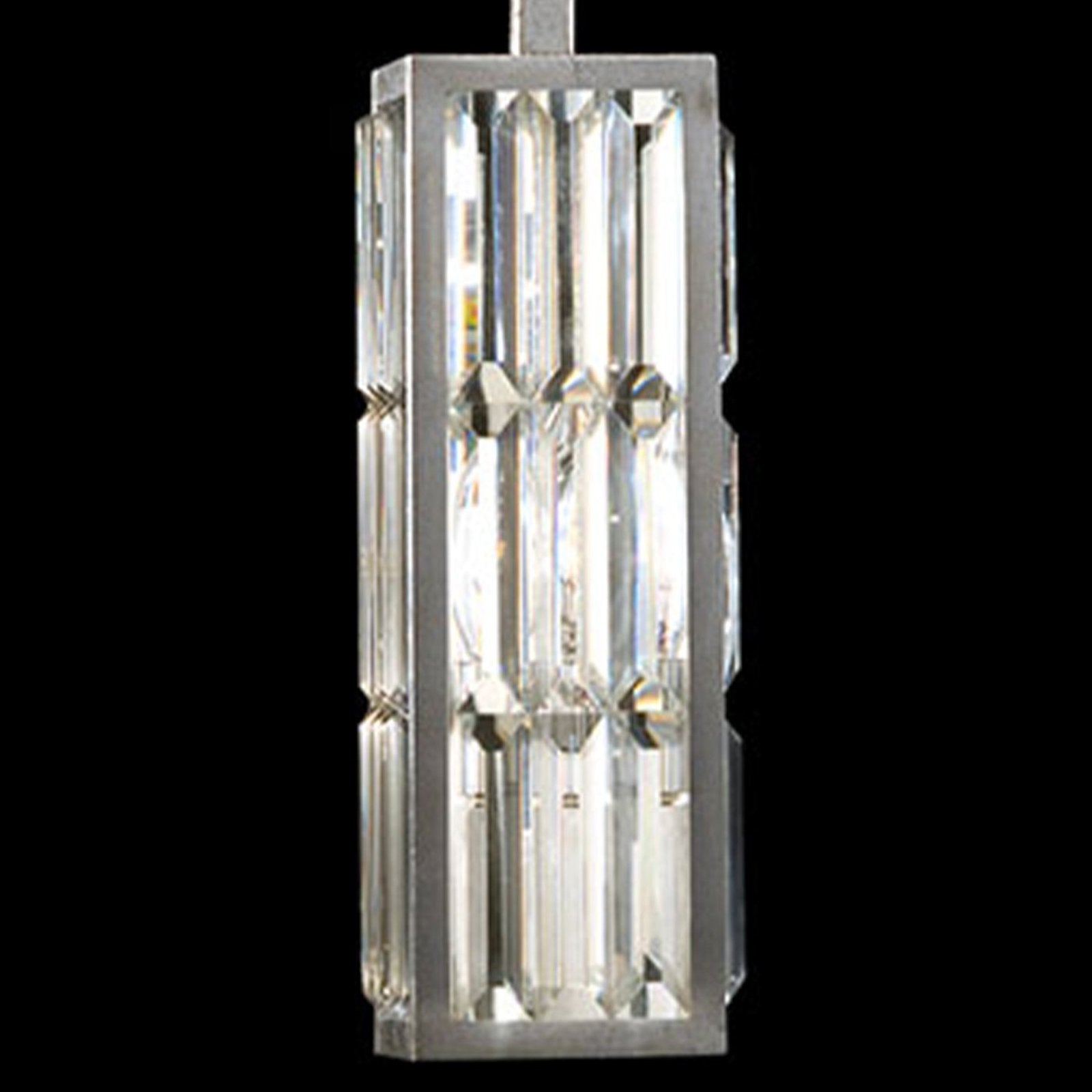 Riley Art Crystal Enchantment 5" Square Drop Light