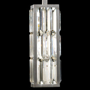 Riley Art Crystal Enchantment 5" Square Drop Light