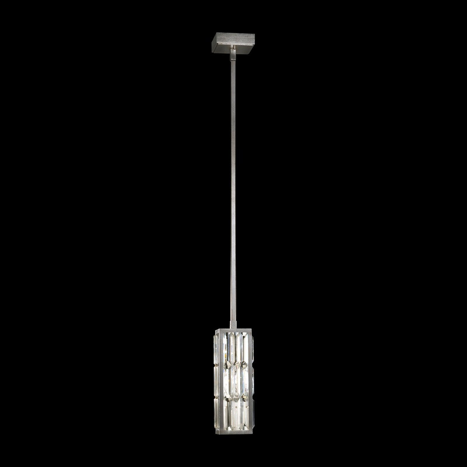 Riley Art Crystal Enchantment 5" Square Drop Light