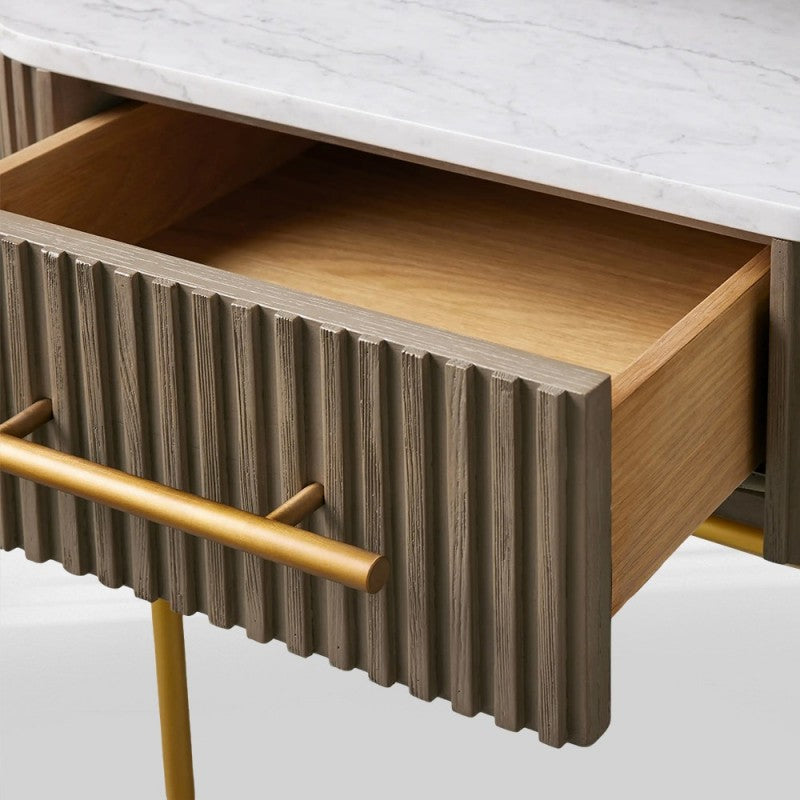 Finnley End Table with Drawer-Vancei
