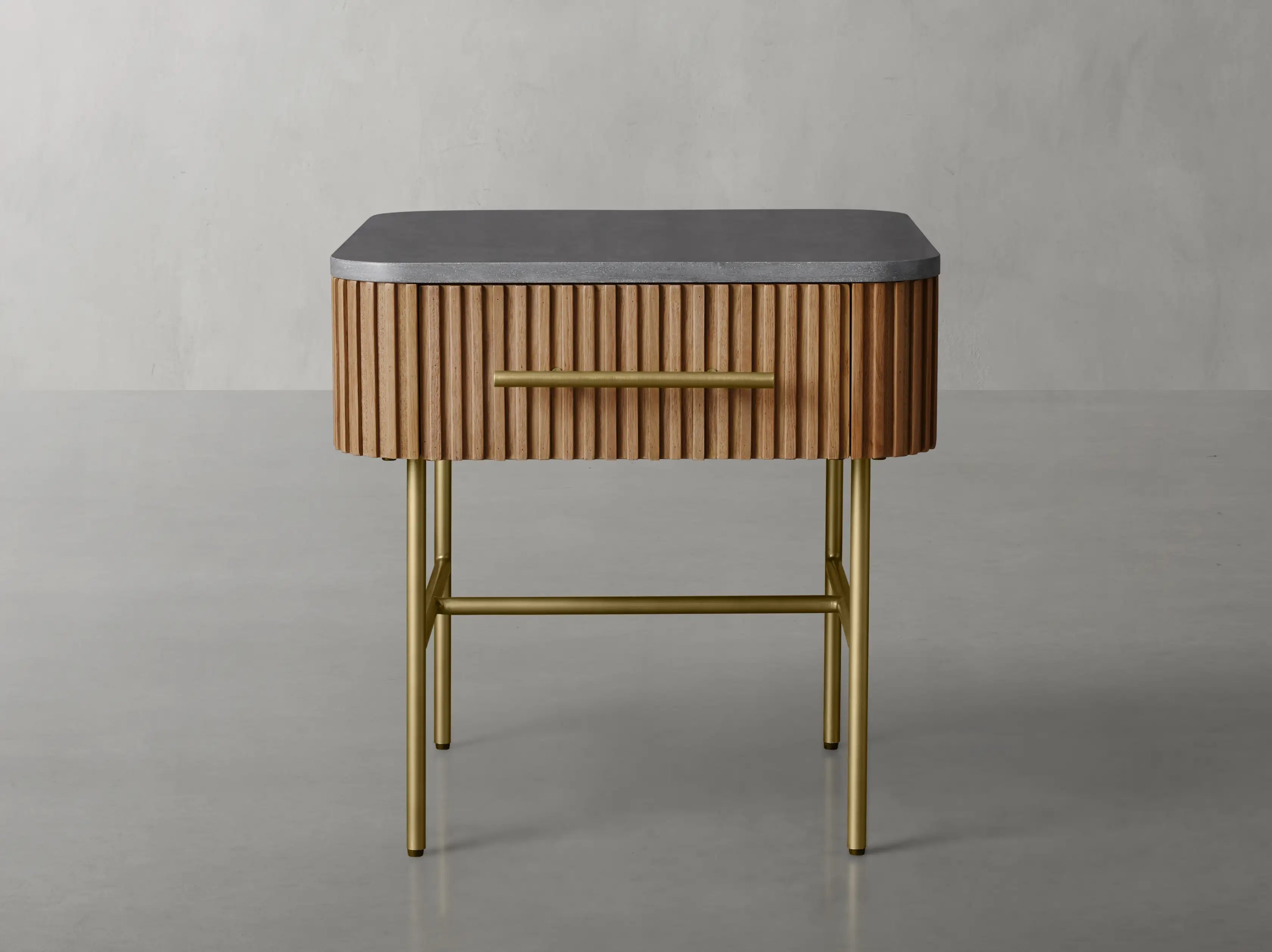 Finnley End Table with Drawer-Vancei