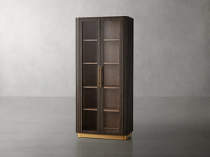 Finnley Glass Cabinet-Vancei