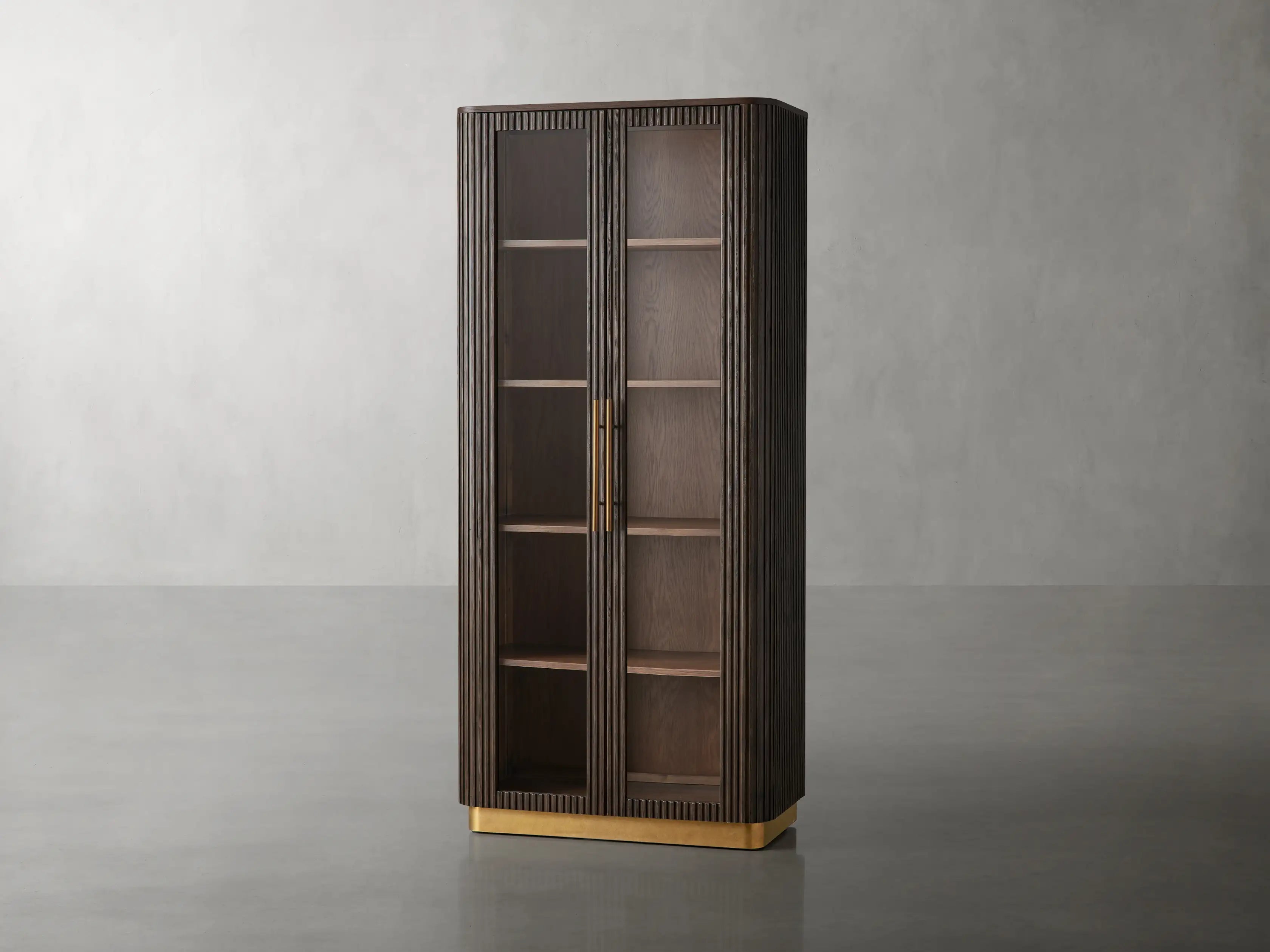 Finnley Glass Cabinet-Vancei
