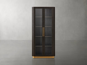 Finnley Glass Cabinet-Vancei