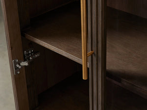 Finnley Glass Cabinet-Vancei