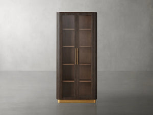 Finnley Glass Cabinet-Vancei