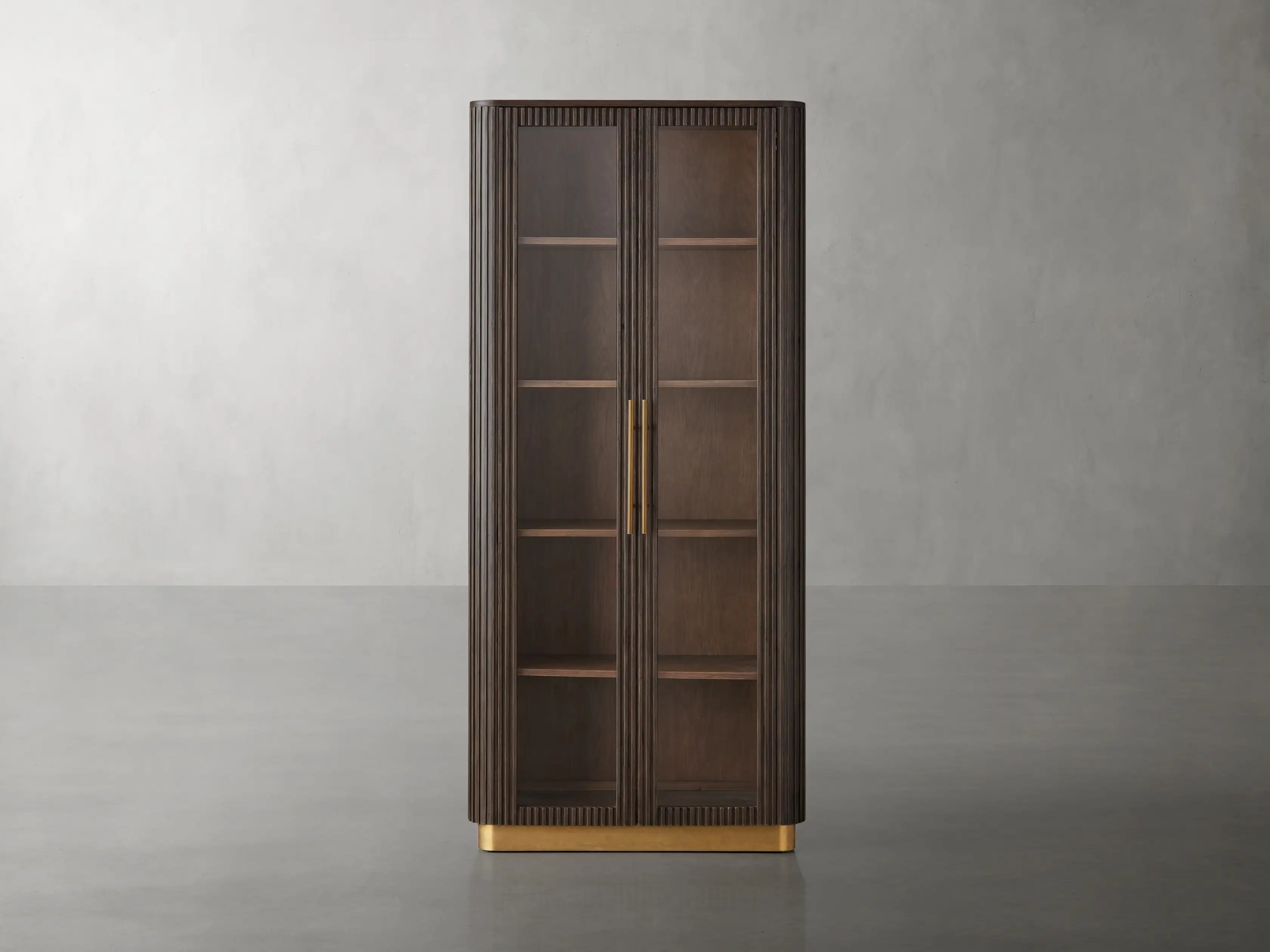 Finnley Glass Cabinet-Vancei