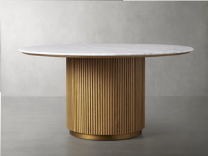 Finnley Round Dining Table-Vancei
