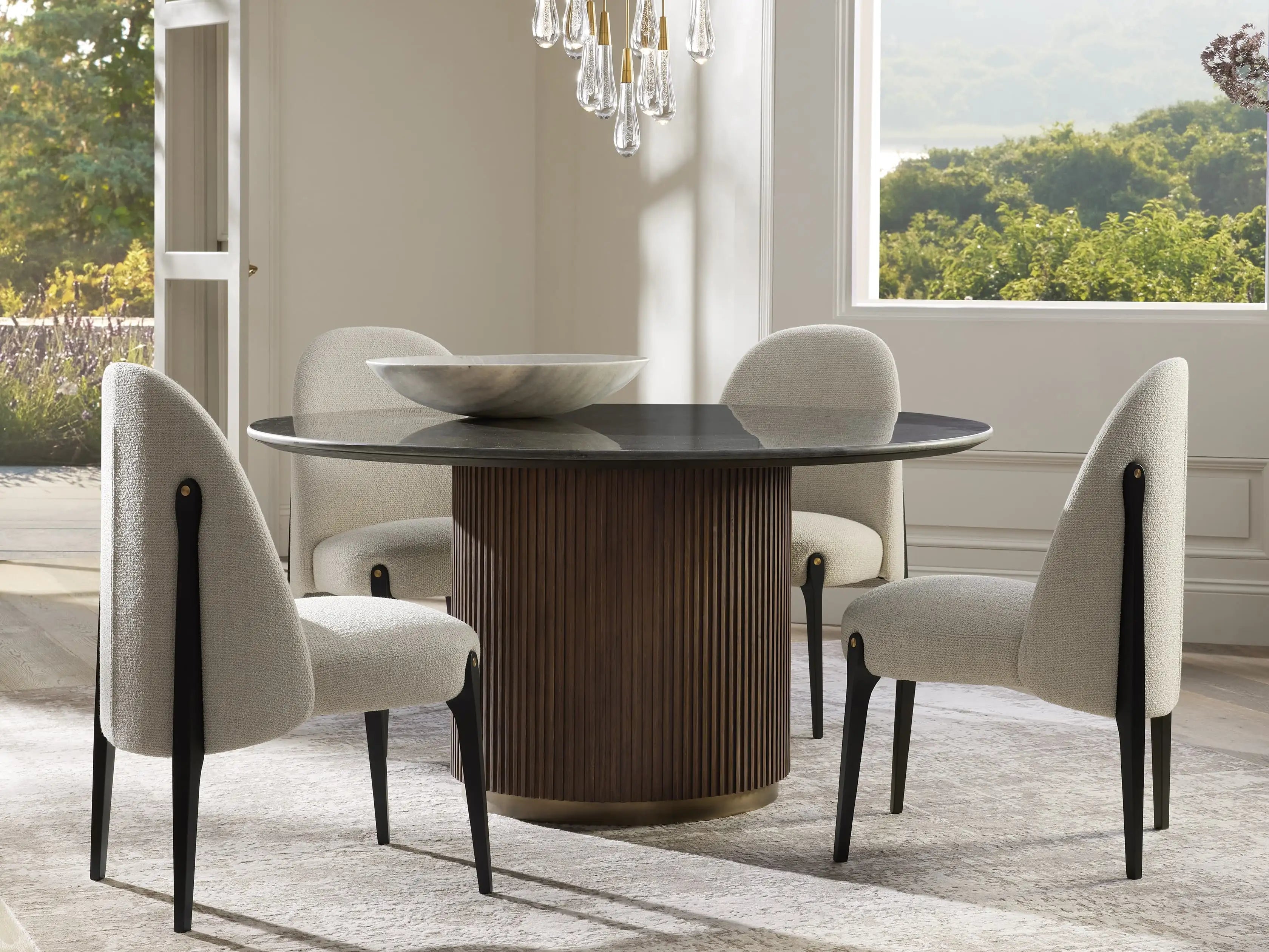Finnley Round Dining Table-Vancei