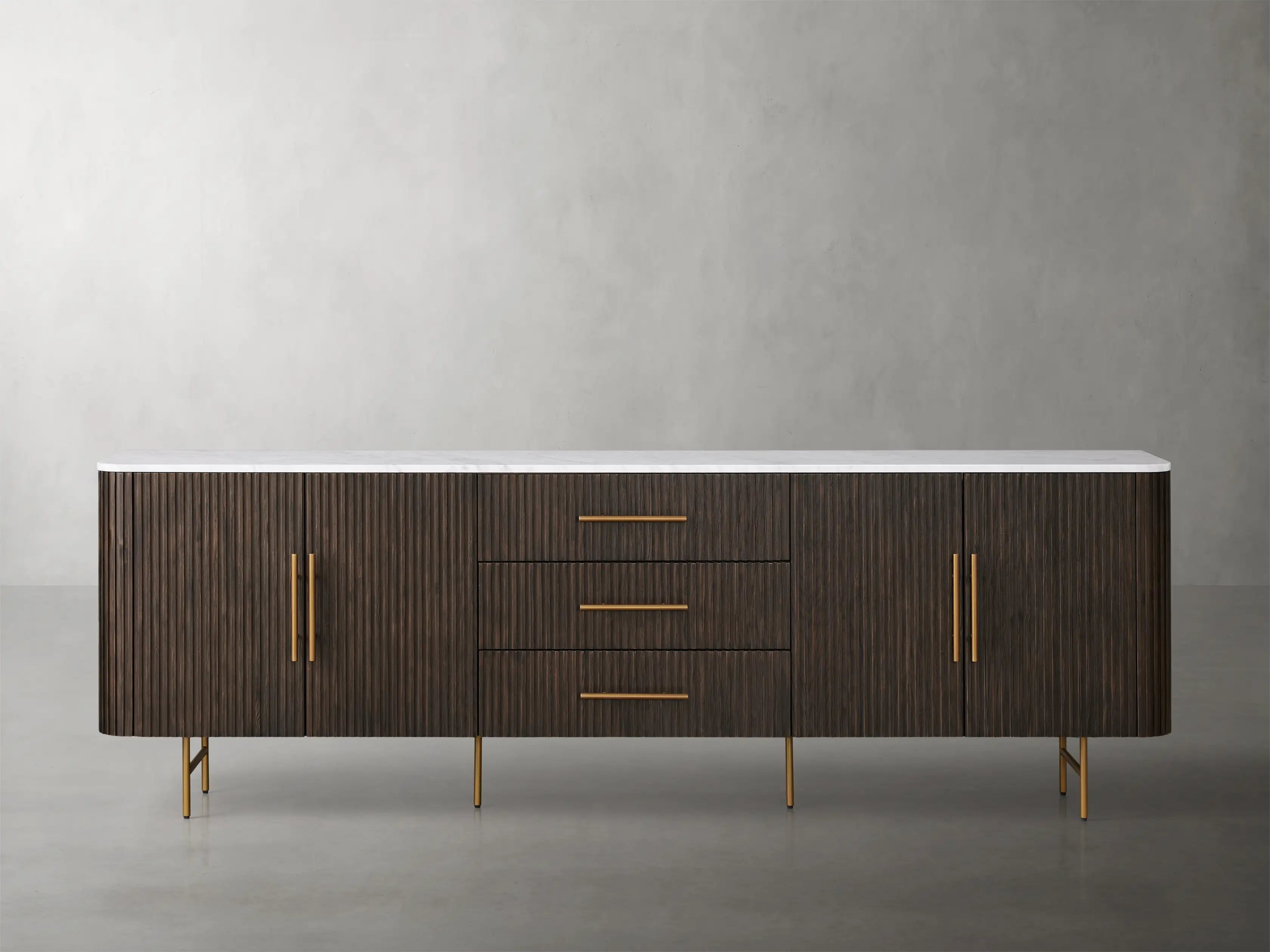 Finnley Sideboard with Drawers-Vancei