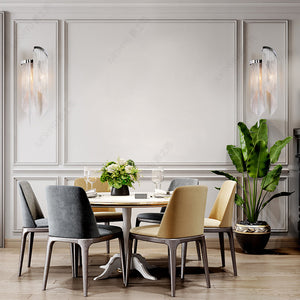 Flynn Aluminum Chain Tassel Wall Sconce-Vancei