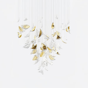 Floating Leaves Chandelier-Vancei