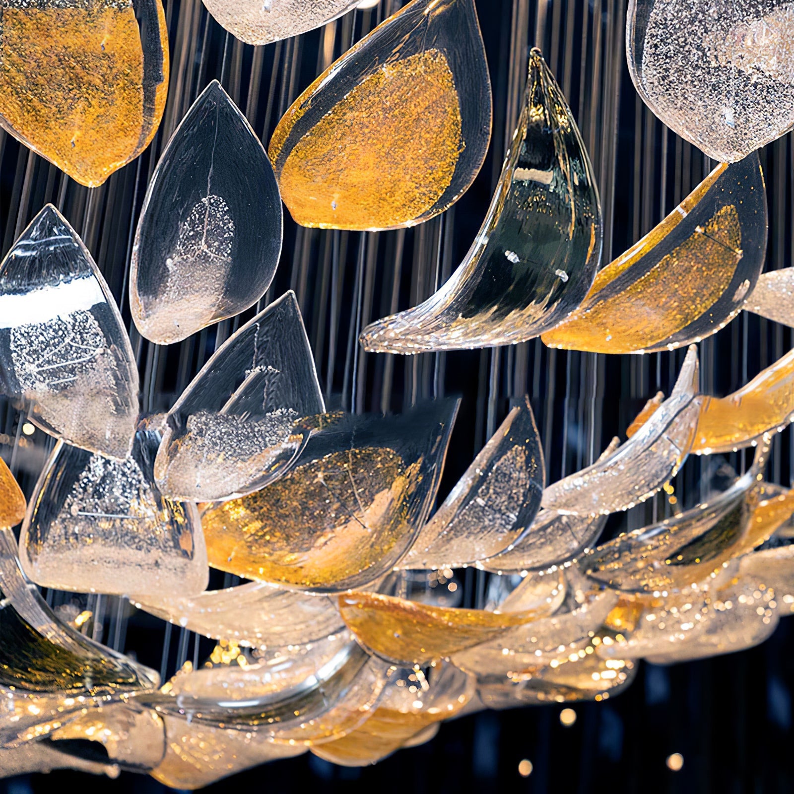 Floating Leaves Chandelier-Vancei