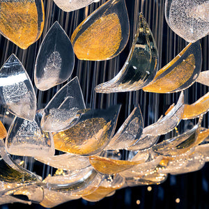 Floating Leaves Chandelier-Vancei