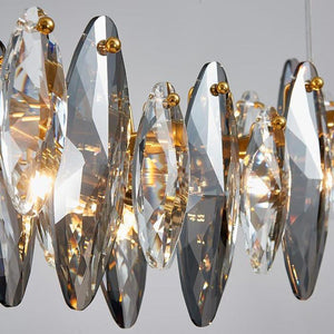 Flor Crystal Linear Chandelier-Vancei