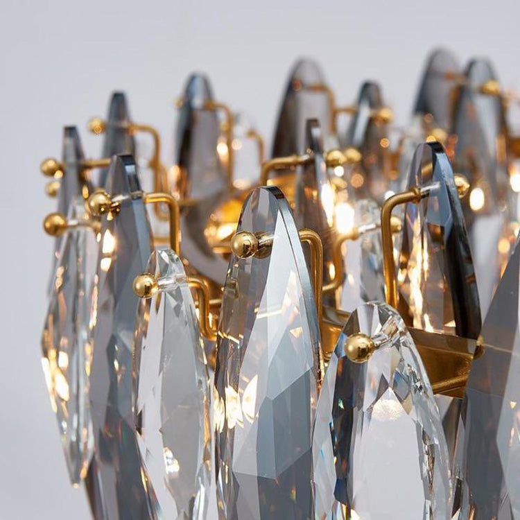 Flor Crystal  Round Chandelier-Vancei