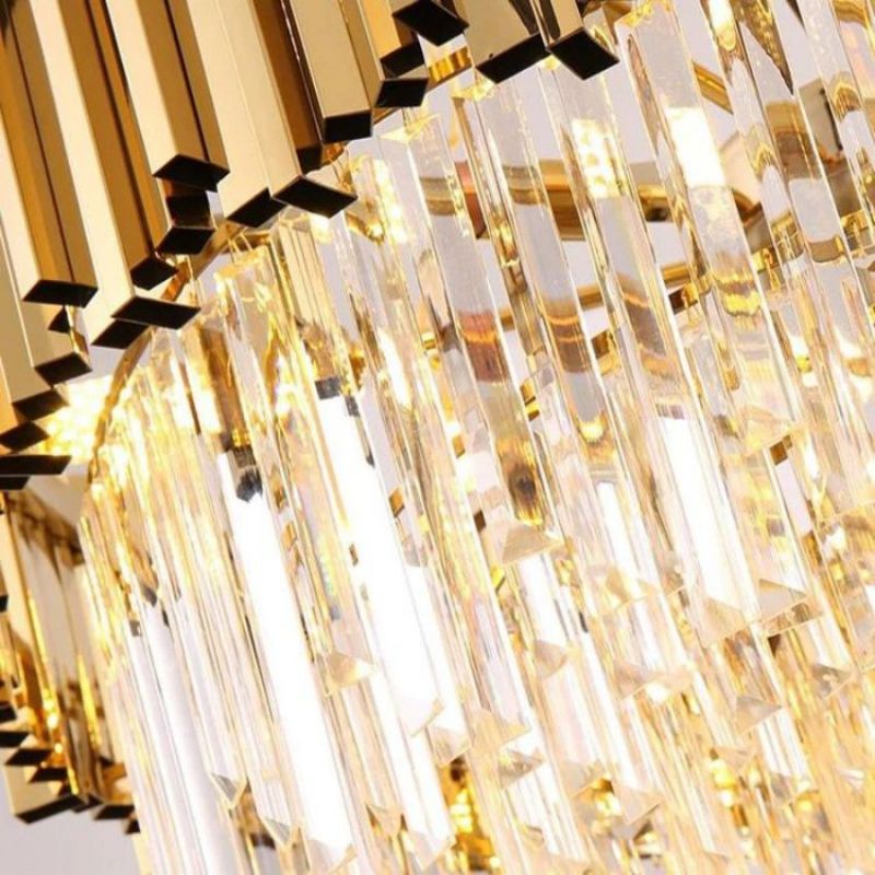 Bourbons Flush Mount Chandelier-Vancei