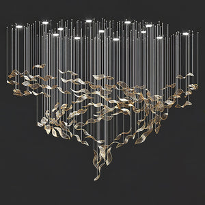 Fluttering Leaves Chandelier-Vancei