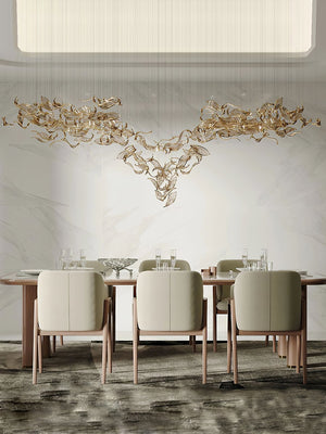Fluttering Leaves Chandelier-Vancei