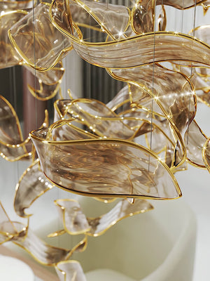 Fluttering Leaves Chandelier-Vancei