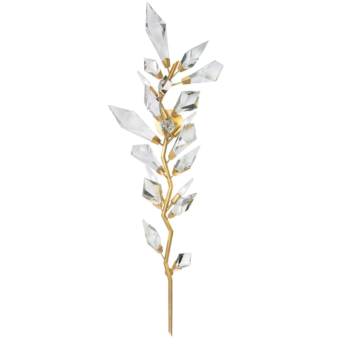 Addison 58" Gold&Silver Crystal Sconce-Vancei
