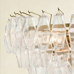 Florence Glass Round Chandelier