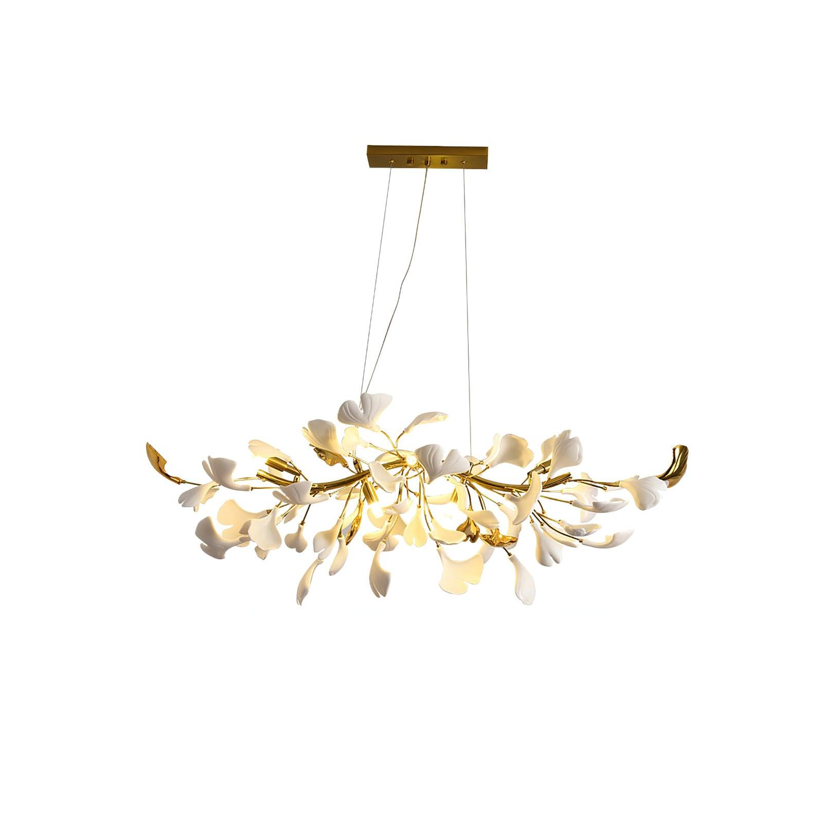 Ginkgo Chandelier D - Oasislives
