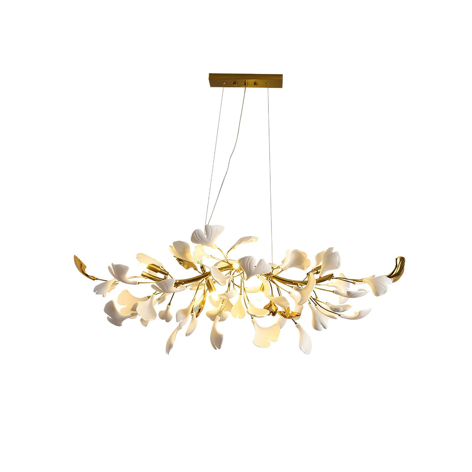 Ginkgo Chandelier D - Oasislives