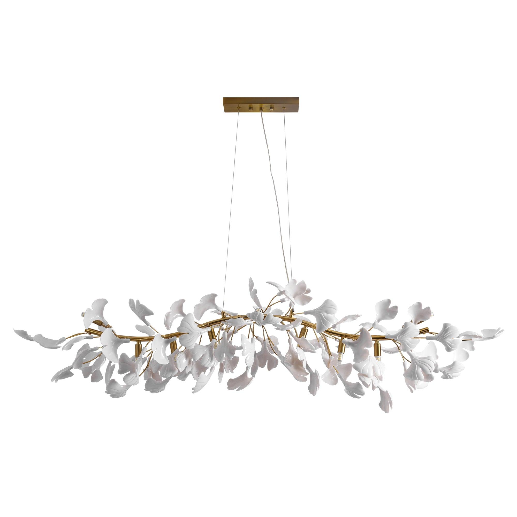 Ginkgo Chandelier D - Oasislives