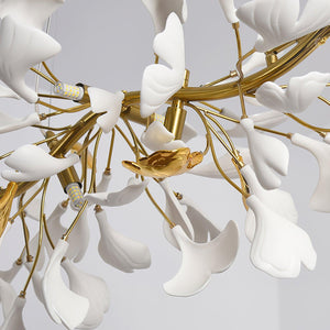 Ginkgo Chandelier D - Oasislives