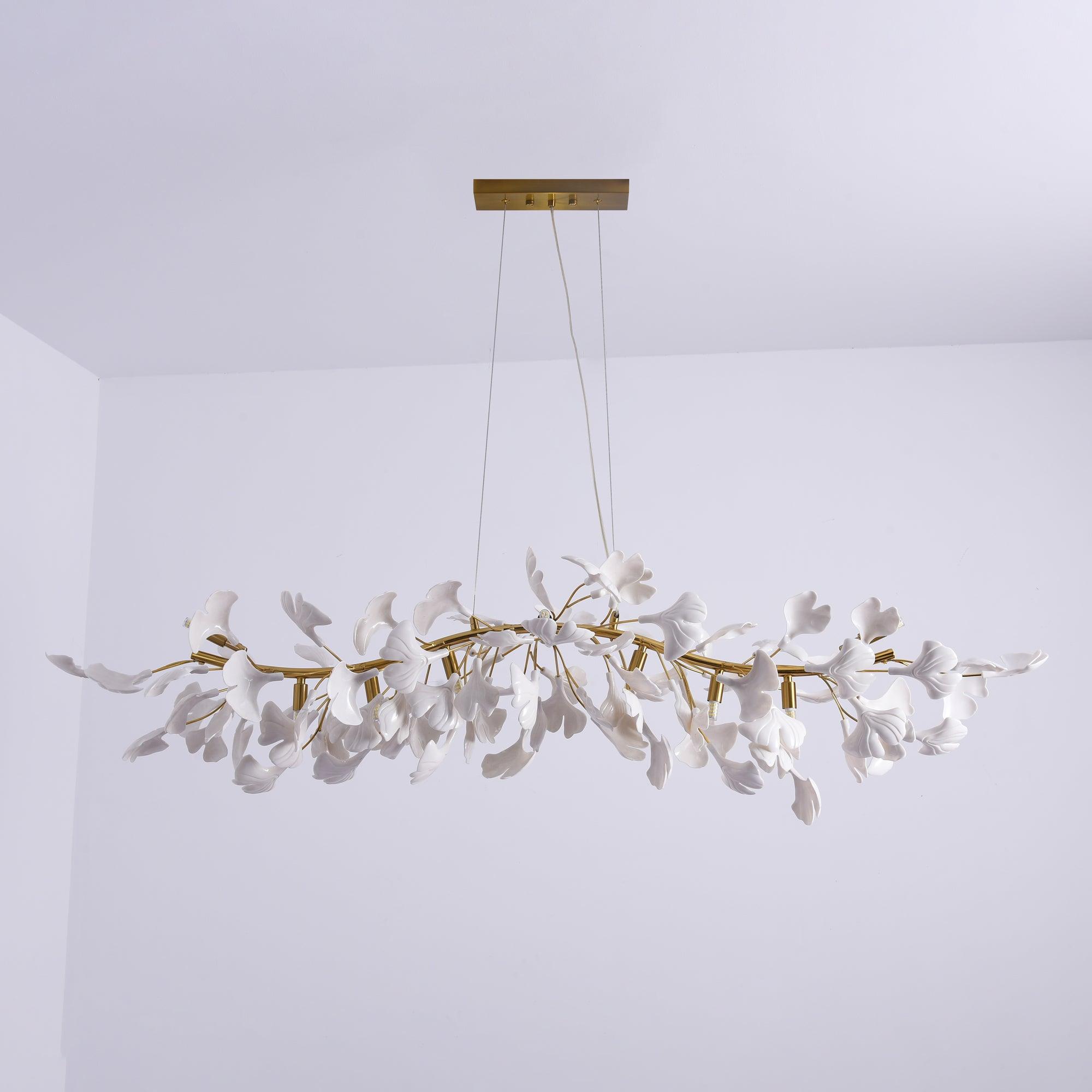 Ginkgo Chandelier D - Oasislives