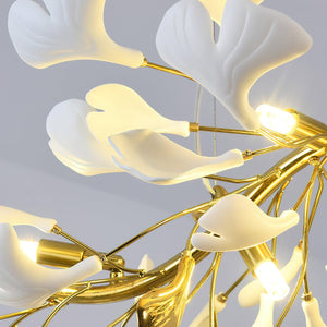 Ginkgo Chandelier D - Oasislives