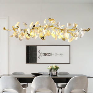 Ginkgo Chandelier D - Oasislives