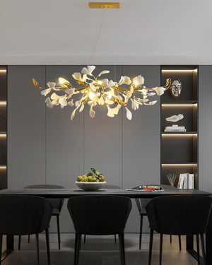 Ginkgo Chandelier D - Oasislives