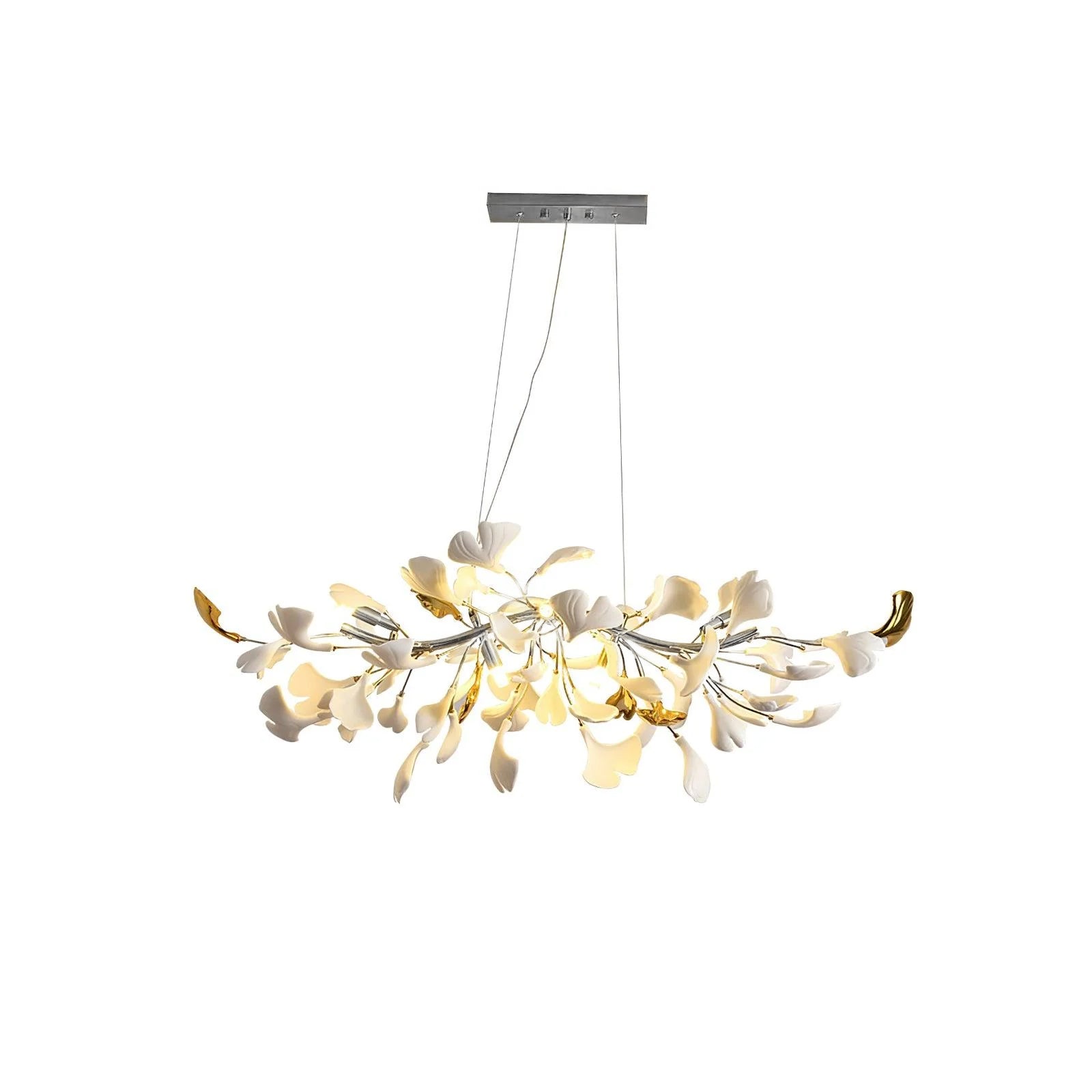 Ginkgo Chandelier D - Oasislives