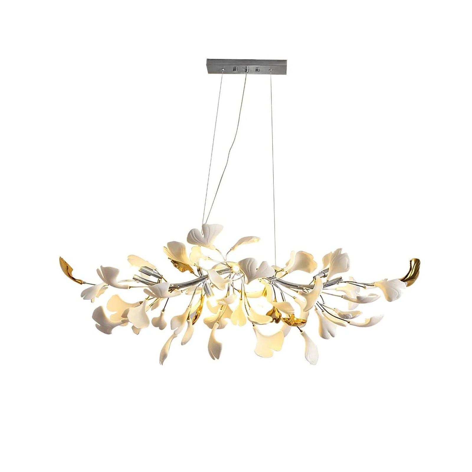 Ginkgo Chandelier D - Oasislives