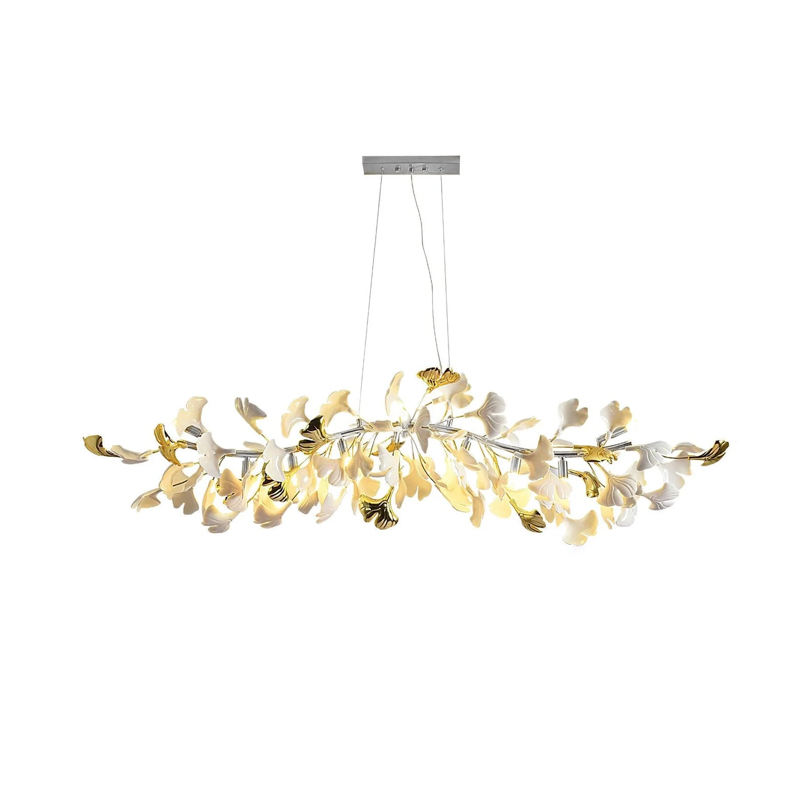 Ginkgo Chandelier D - Oasislives