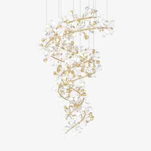 Ginkgo Chandelier Q - Oasislives