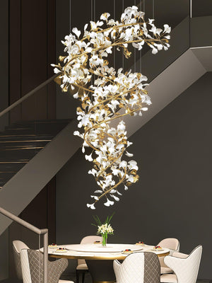 Ginkgo Chandelier Q - Oasislives