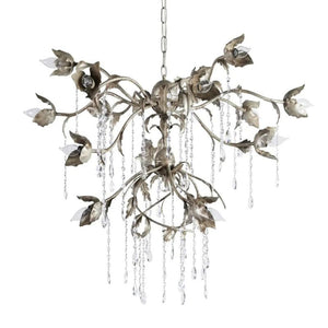 Gothic Viticcio Round Chandelier 40"-Silver
